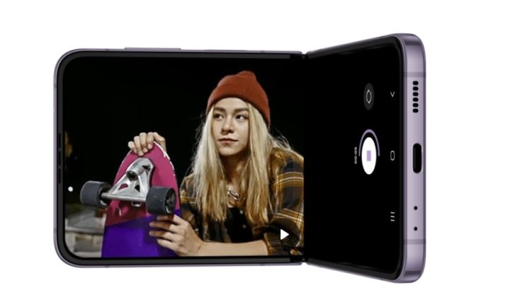 Samsung Galaxy Z Flip4 Camcorder
