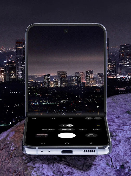 Samsung Galaxy Z Flip 4 Kamera Nachtmodus