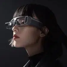 Xiaomi Mijia Glasses Camera auf dem Kopf