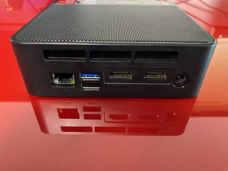 Beelink SER 4 Mini-PC Hinten