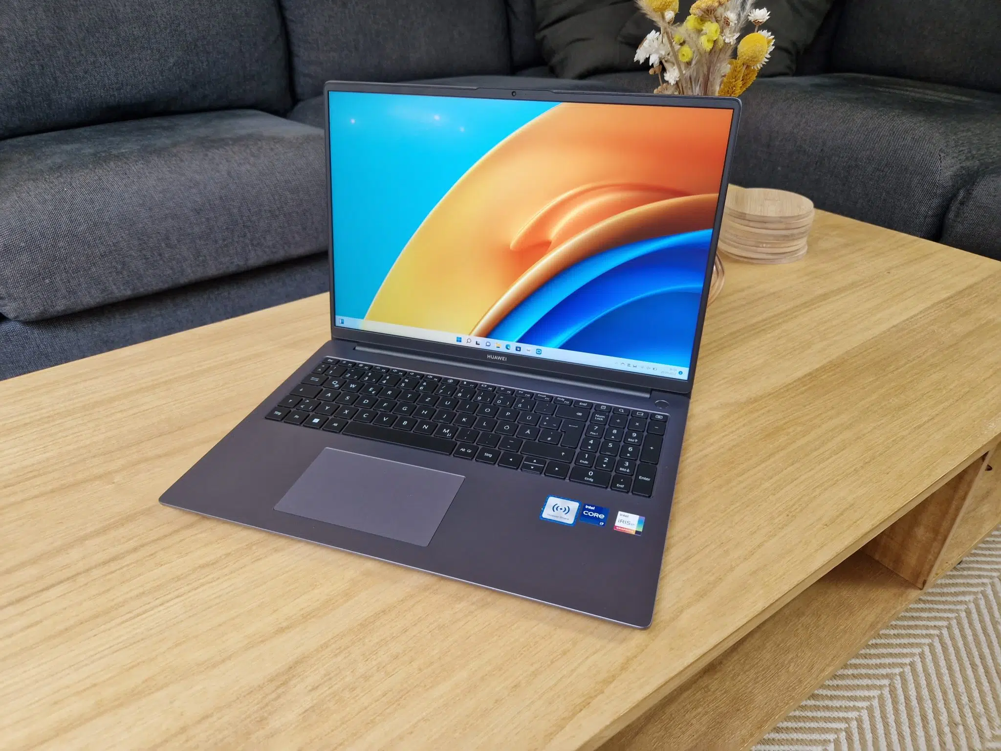 Huawei MateBook D16 mit Intel Prozessor der 12. Generation