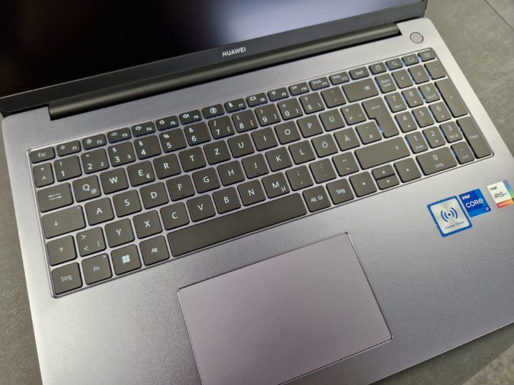 Huawei MateBook D16 Tastatur