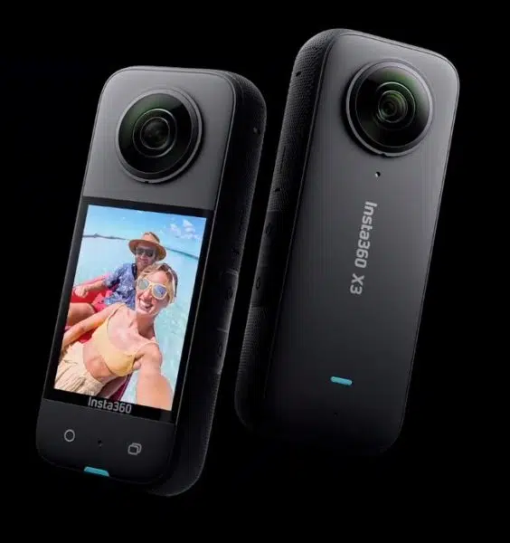 Insta360 X3 Vor- Rückseite