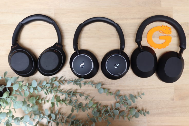 Soundcore Space Q45 und Sony Over Ears