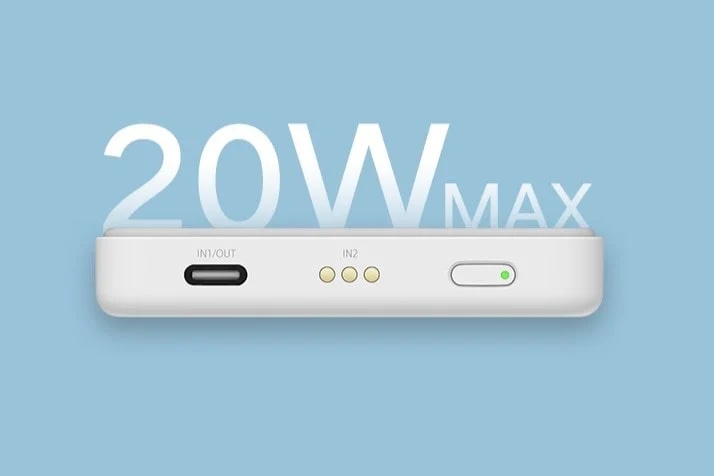 Xiaomi Magnetic Wireless Powerbank 20W Leistung