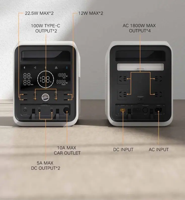 Xiaomi Mijia Outdoor Power 1000 Pro Solargenerator 4