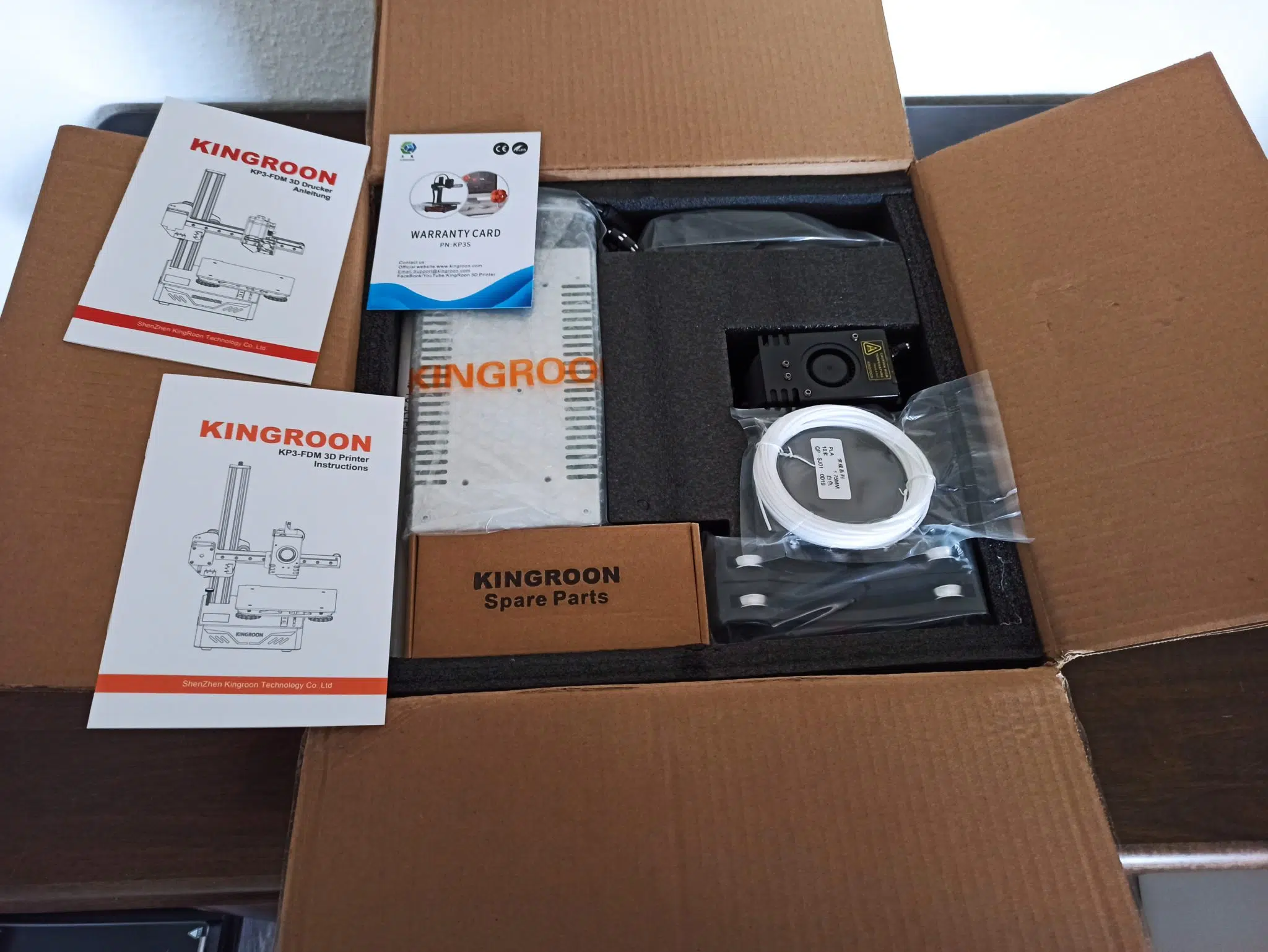 Der Kingroon KP3S - ein spannender 3D-Drucker für wenig Geld
