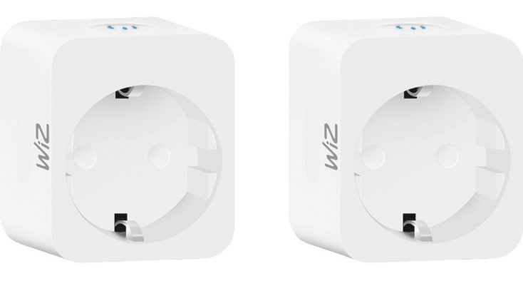 Philips WiZ Smart Plug Steckdose Doppelpack