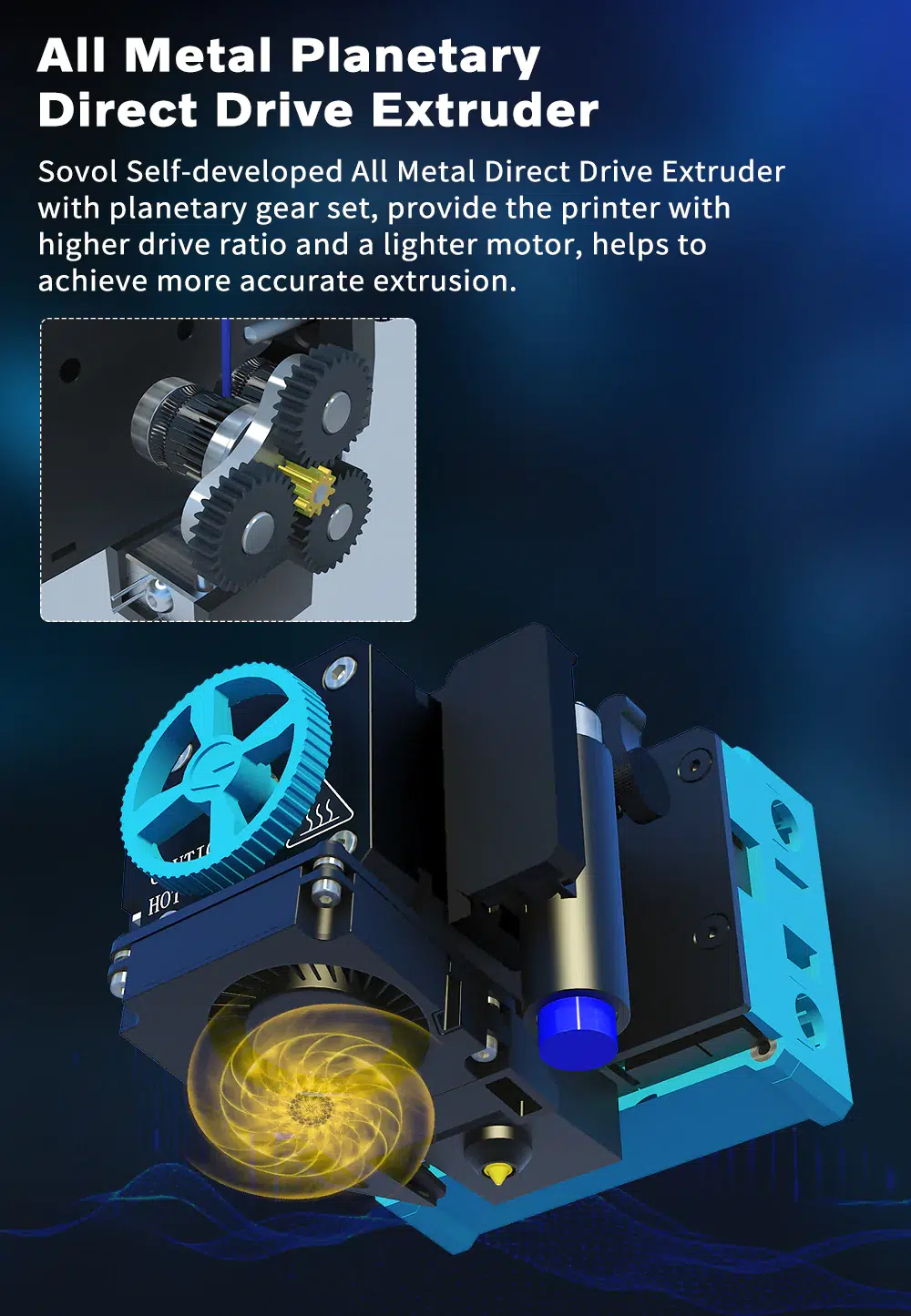 Sovol SV06 Extruder -4