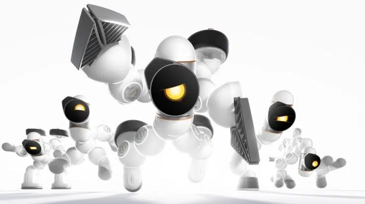 Xiaomi modularer Roboter Teambild