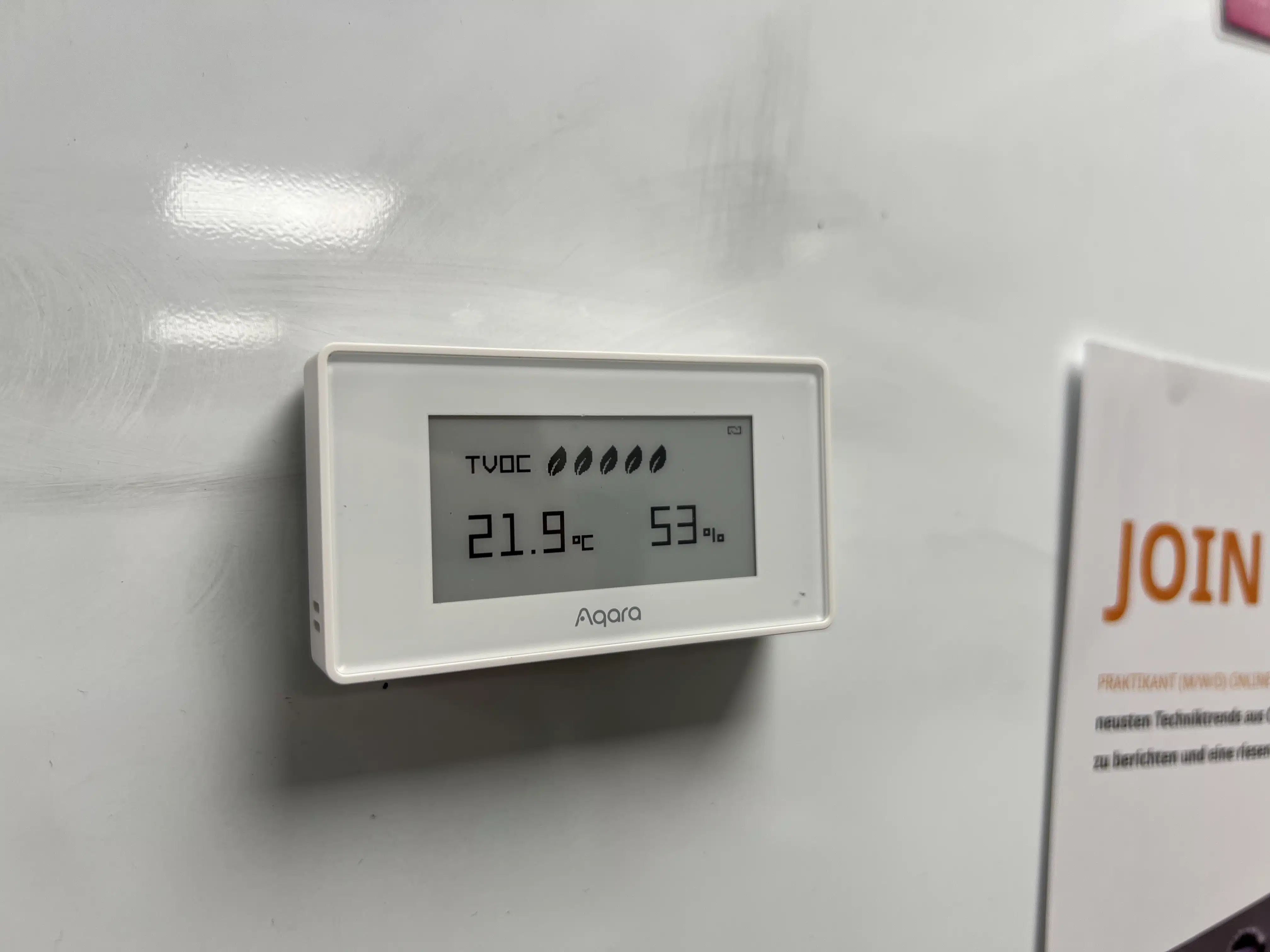 Aqara TVOC Monitor Display