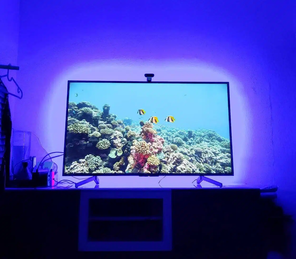 Govee TV Hintergrundbeleuchtung T2 Blaues Licht