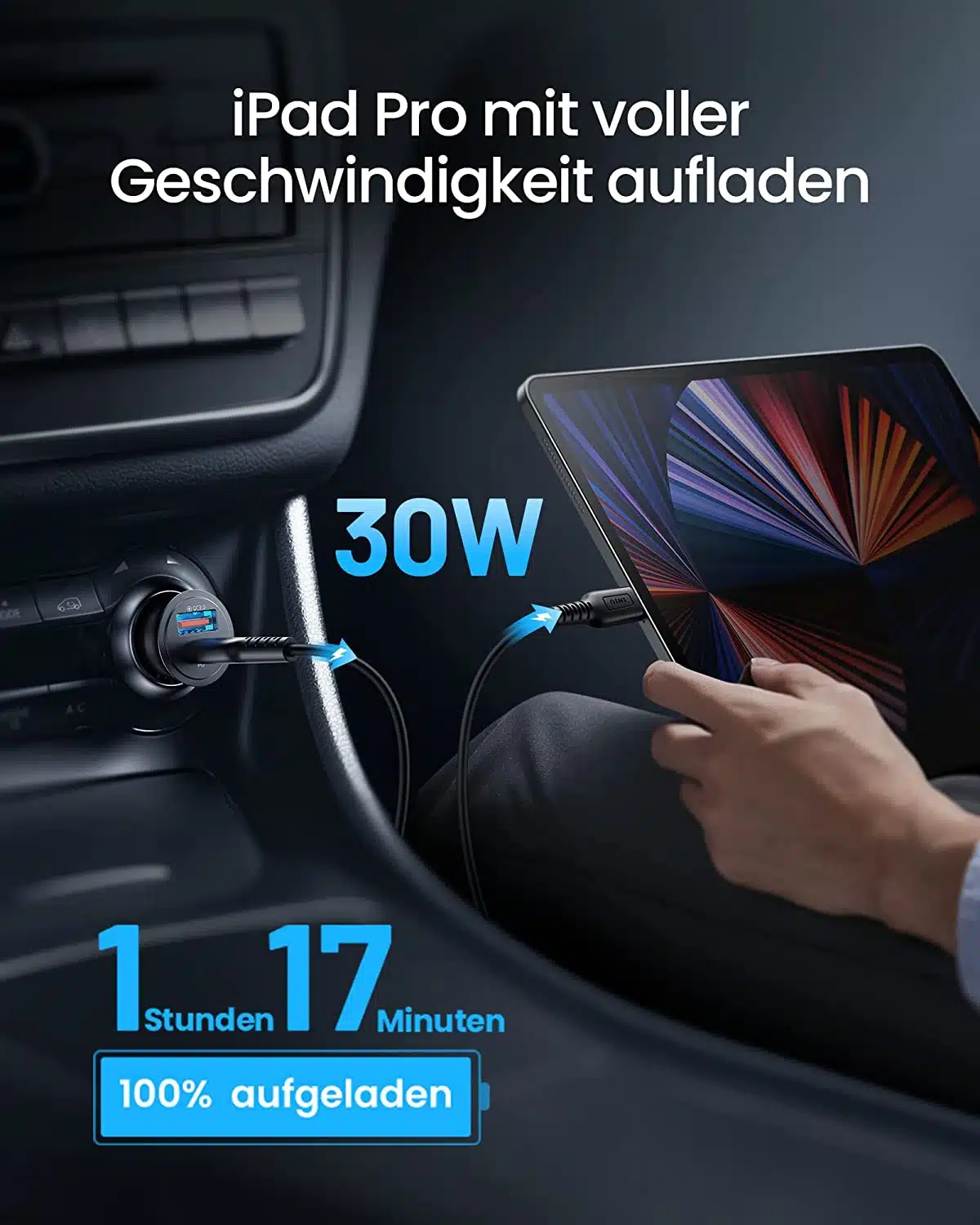 Dieser günstige USB-Charger lädt dein Handy im Auto schneller!