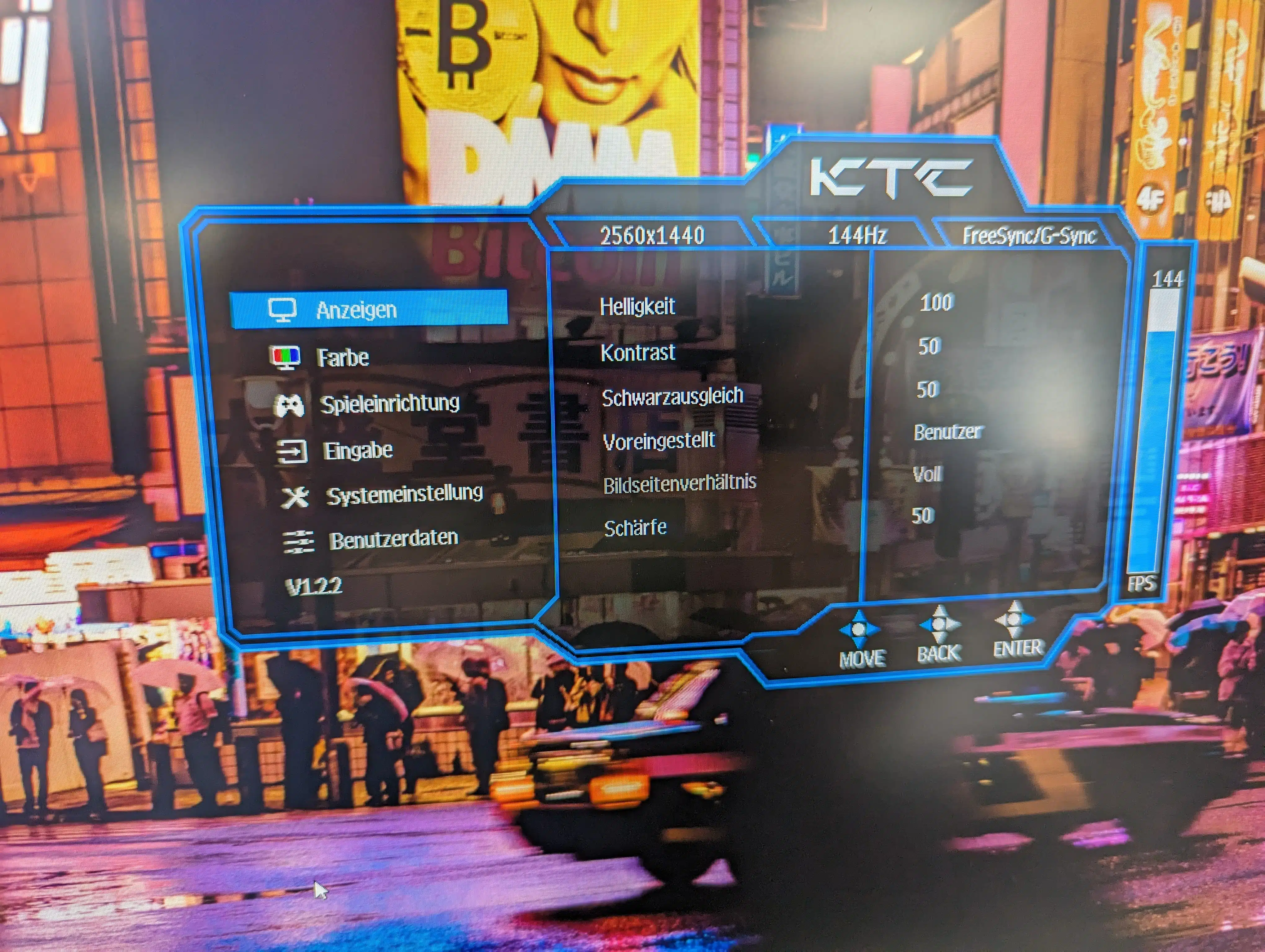 KTC H27T22 Monitor Einstellungen