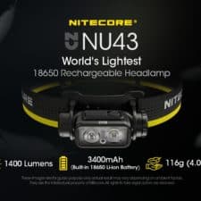 Nitecore NU 43 Kopflampe