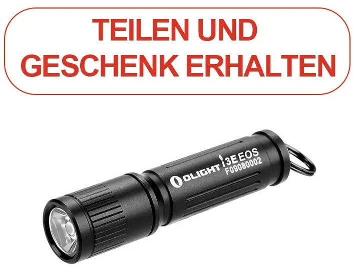 Olight i3E Mini Taschenlampe 3