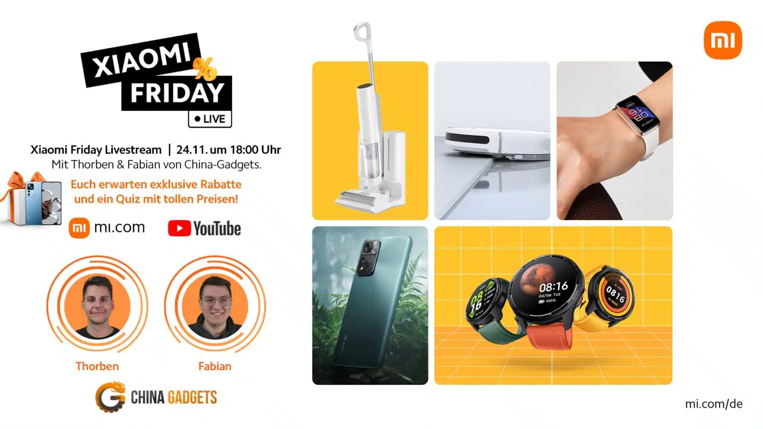 Xiaomi Friday Die BESTEN Xiaomi Deals in der Black Week!