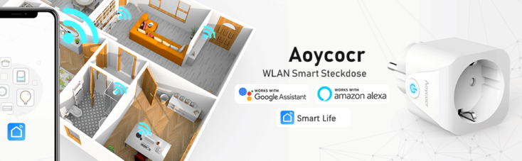 Aoycocr Smart Plug Sprachsteuerung