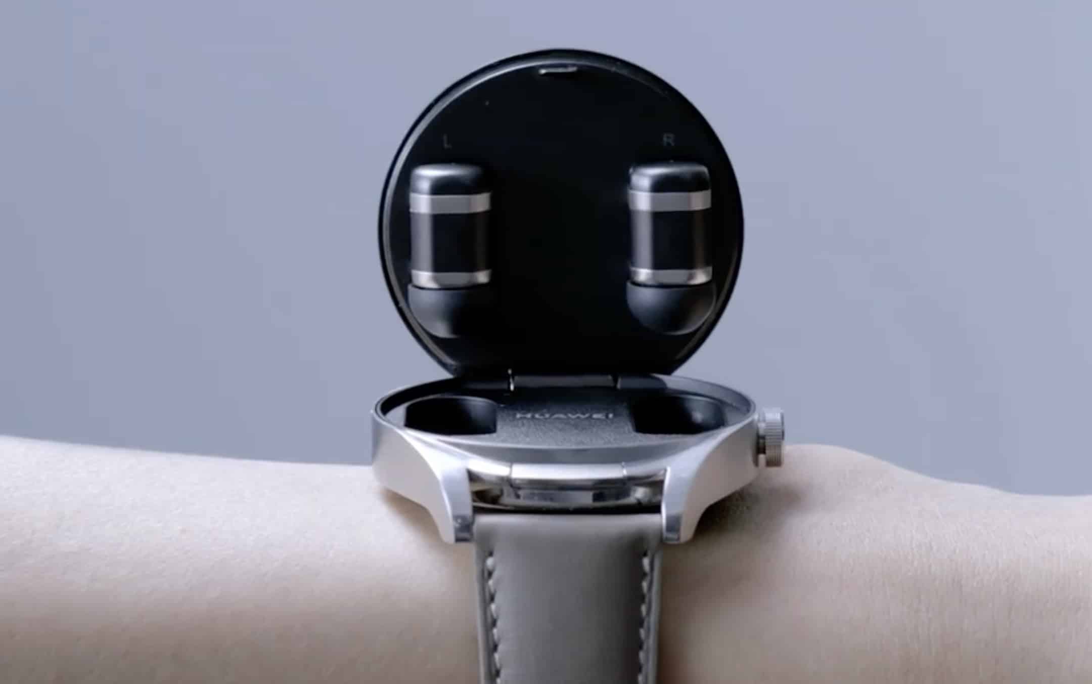 Smartwatch mit integrierten vorgestellt Kopfhörern: Buds Watch Huawei