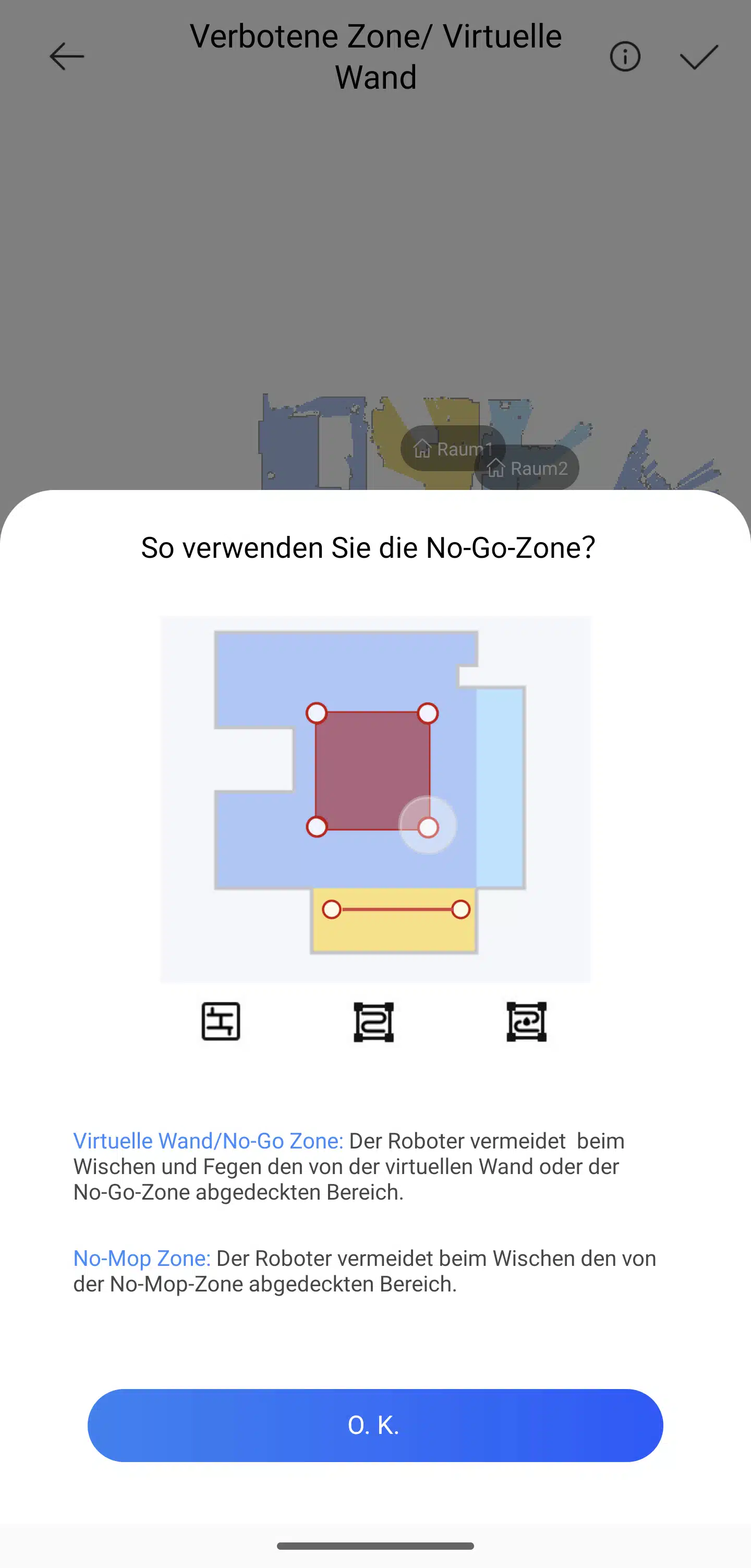 Dreame L10s Pro Saugroboter No Go Zonen Erklaerung