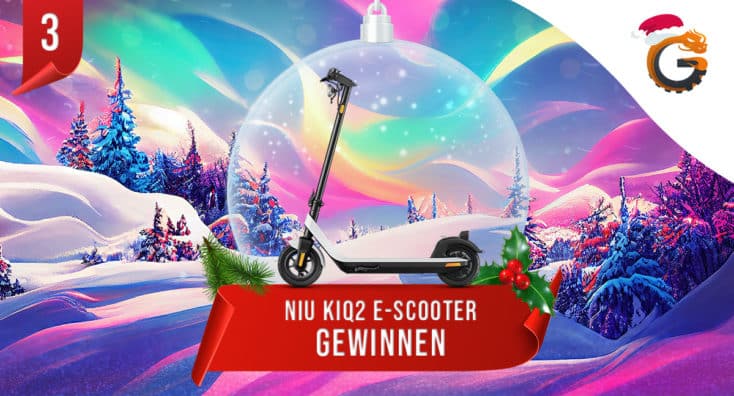 NIU KIQ 2 E Scooter Gewinnspiel quer