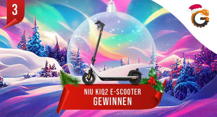 NIU KIQ 2 E Scooter Gewinnspiel quer