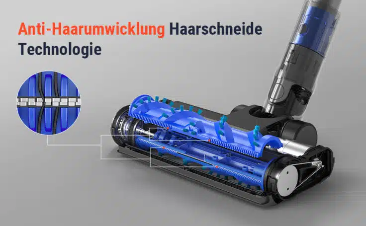 OSOTEK S11 Akkusauger Haarzerschneidung