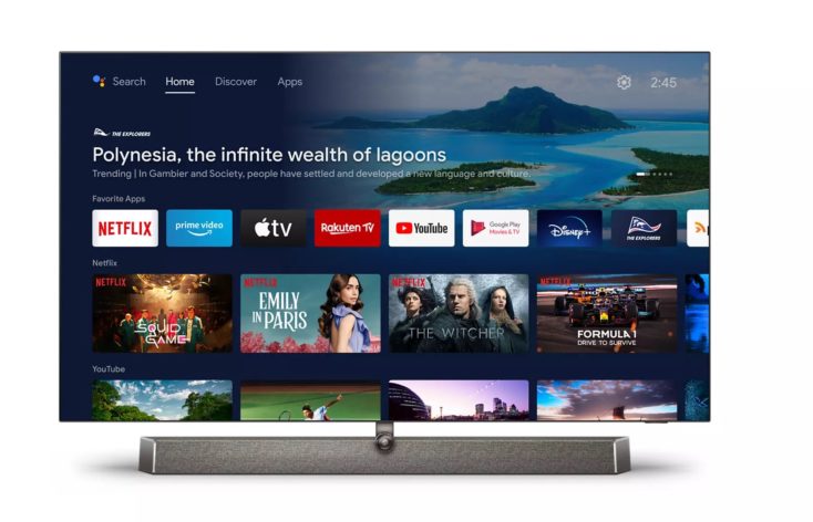 Philips OLED937 Smart TV Android TV 11