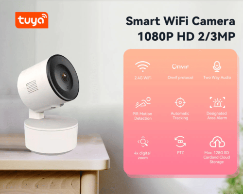 Tuya Smart Wifi 3MP IP Kamera Features