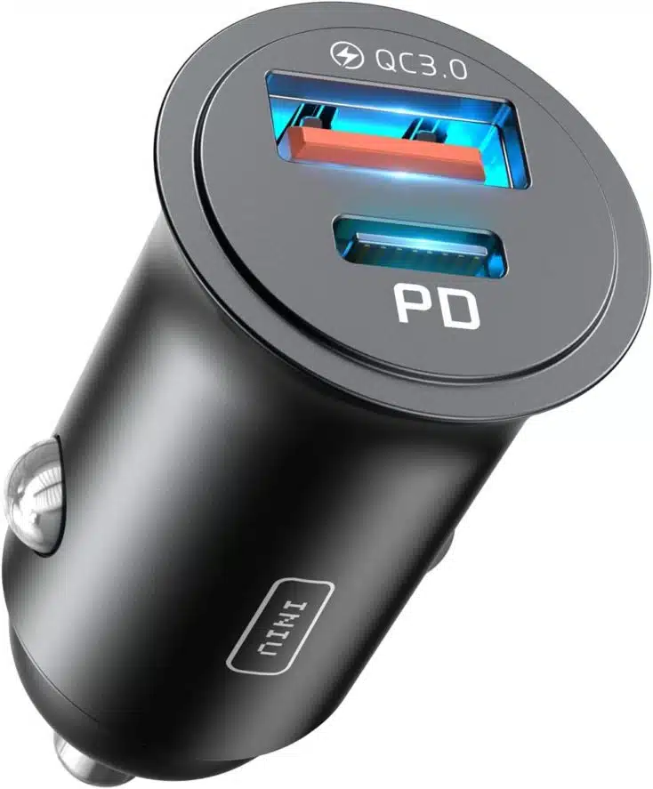 KFZ Ladeadapter Autoladegerät Dual USB (USB-C + USB-A) Power Delivery