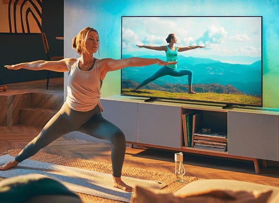 Philips PUS8007 Fernseher Yoga