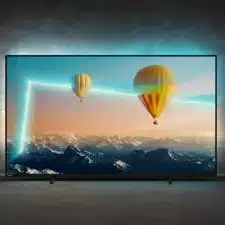 Philips PUS8007 Fernseher von vorne Beitragsbild