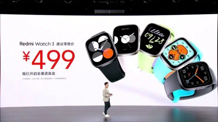 Redmi Watch 3 Active ist eine neue günstige Smartwatch mit Bluetooth-Anrufen