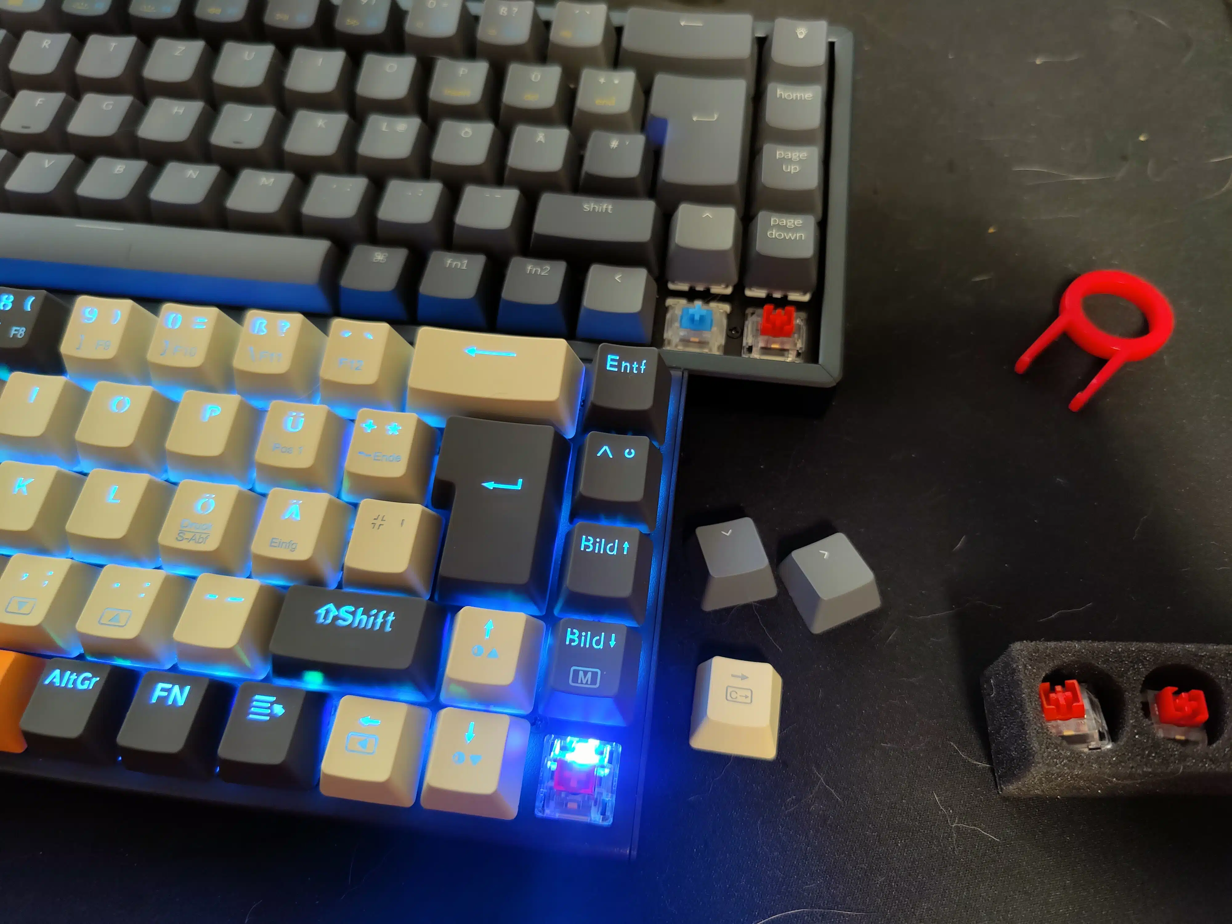 Redragon Ryze K633CGO RGB mit Keychron