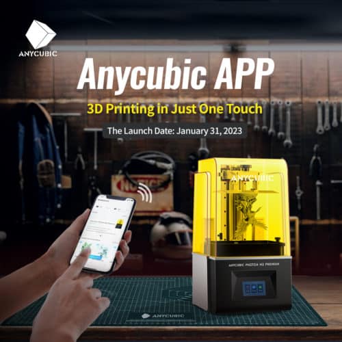 Anycubic App Werbung
