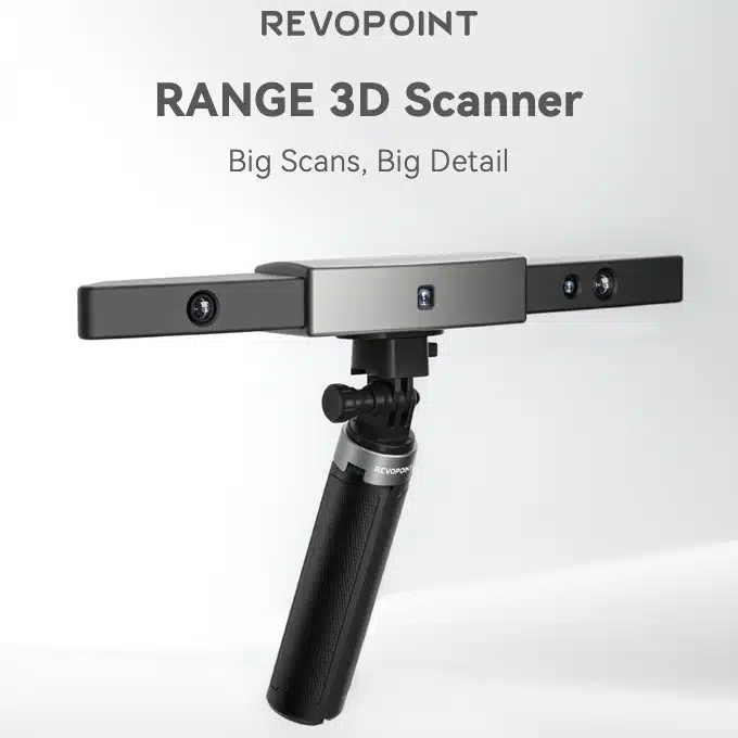 Revopoint Range Großer 3DScanner für große Projekte bei Kickstarter