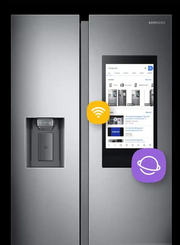 Verwunderlich Kuehlschrank Side By Side Smart Home Bilderbrend4190