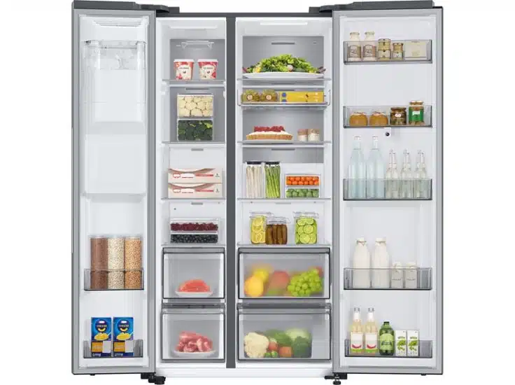 Samsung SidebySide SmartKühlschrank Mit Kamera & Bildschirm?!