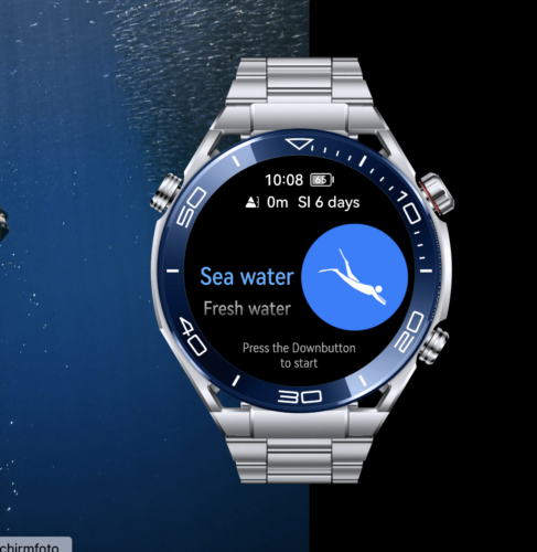 Huawei Watch Ultimate Schwimmapp