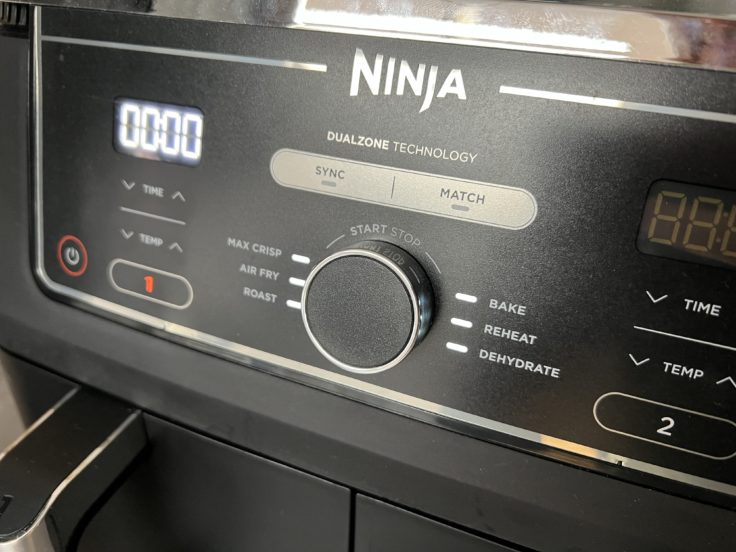 Ninja Foodi MAX Dual Zone Display