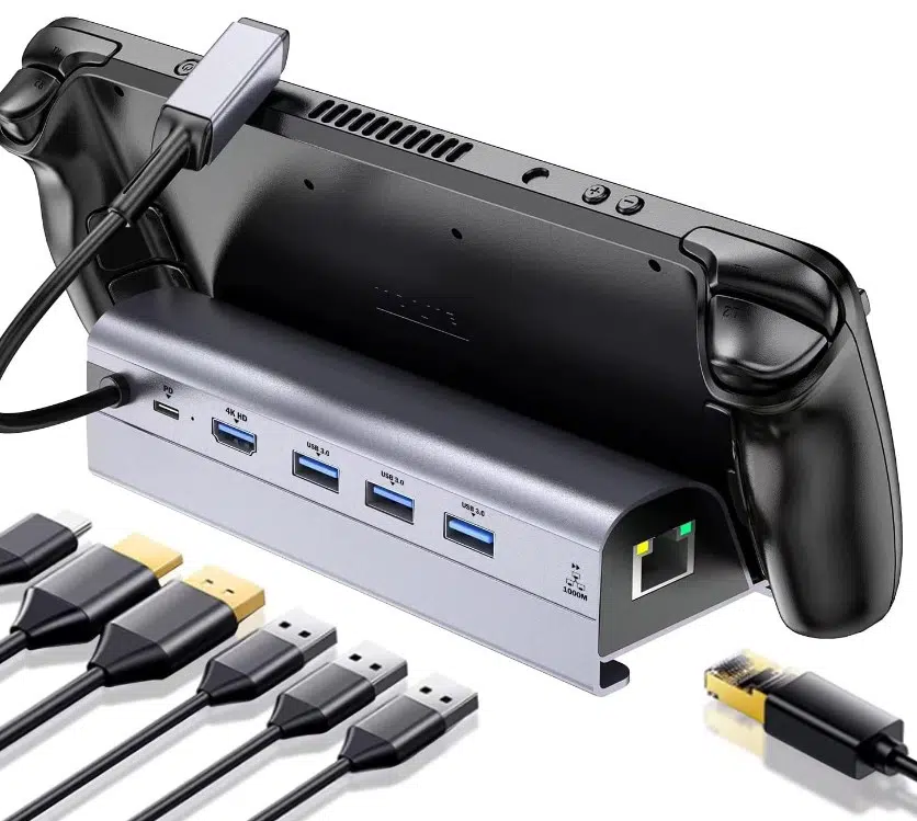 Steam Deck Dockingstation Alternative ohne USB-C Zusatz
