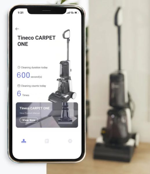 Tineco CARPET ONE Teppichreiniger App