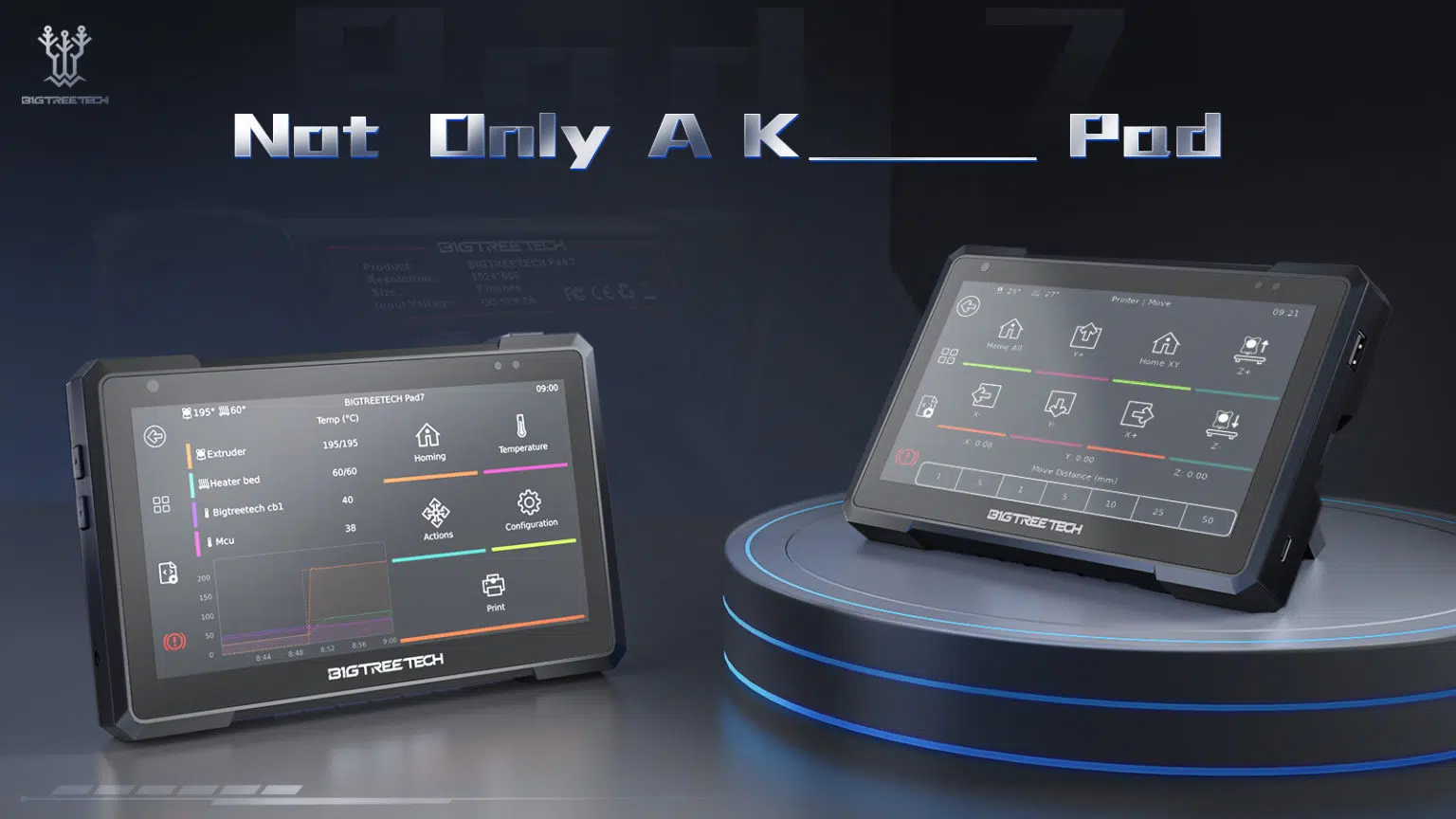 BIGTREETECH Pad 7 kommt: Besser als das Creality Sonic Pad?