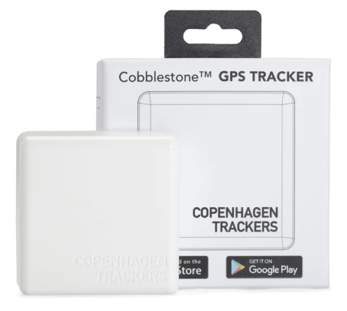 Cobblestone GPS Tracker weiss e1682065361757