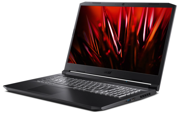 ACER Nitro 5 schräg von vorne