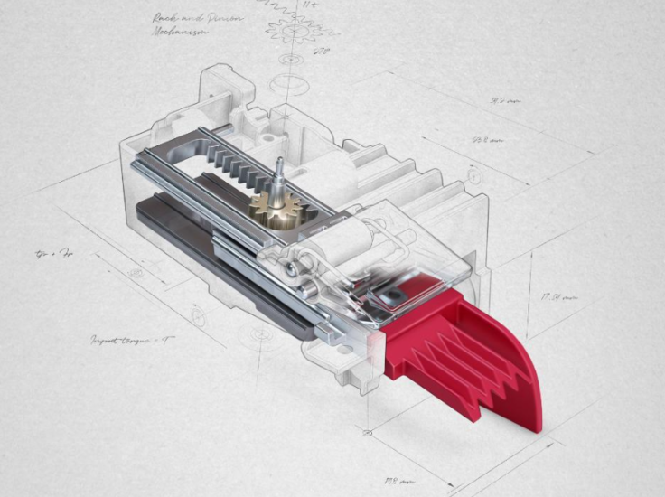 Dyson 360 Vis Nav Saugroboter Seitenbürste Detail