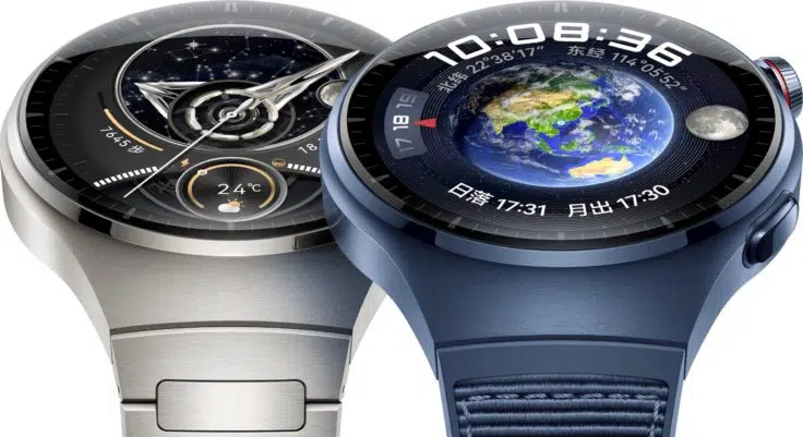 Huawei Watch 4 nebeinander