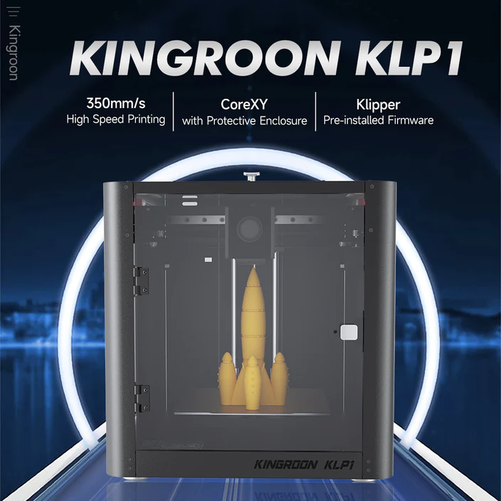 Unter 350€ KINGROON KLP1 CoreXY mit Klipper ab Werk
