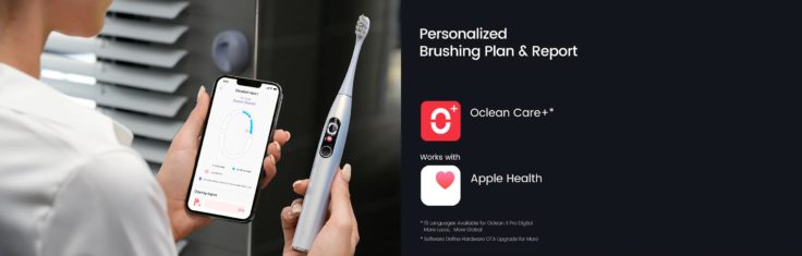 Oclean X Pro Digital App Apple Health