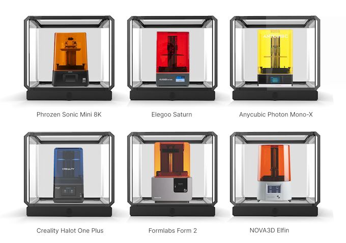 PrintStation Gehaeuse fuer Resin 3D Drucker 1